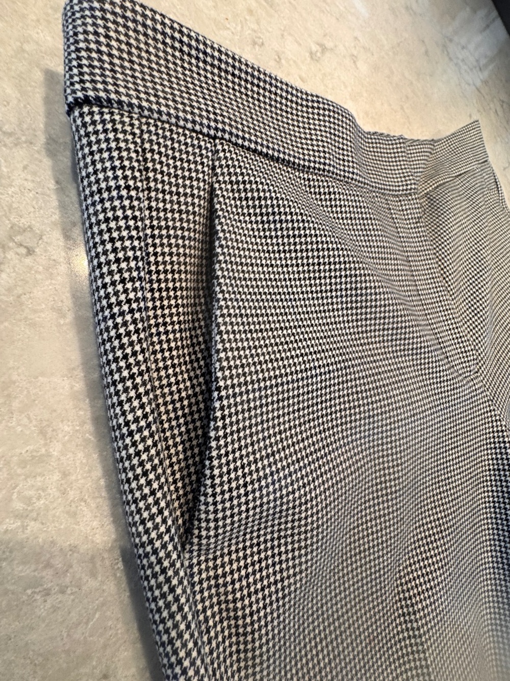 Tibi Houndstooth Trousers
